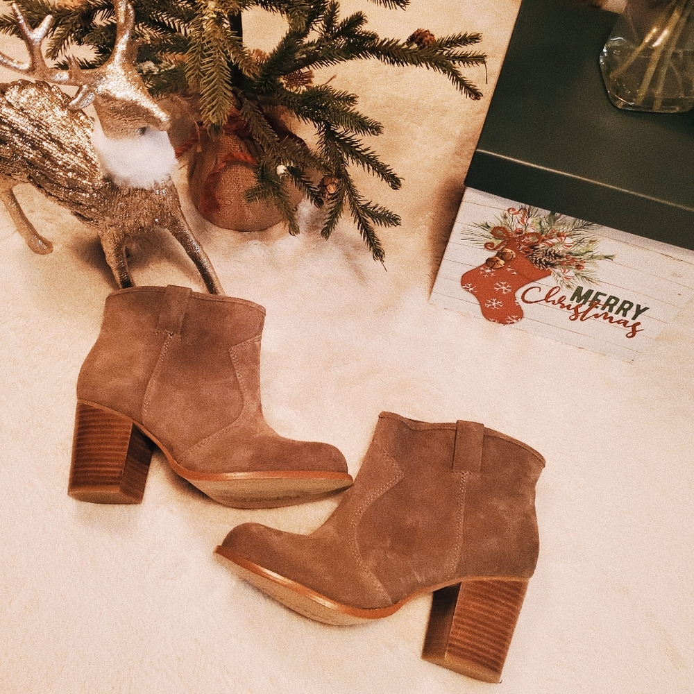 Splendid Lakota bootie chunky heel ankle boots